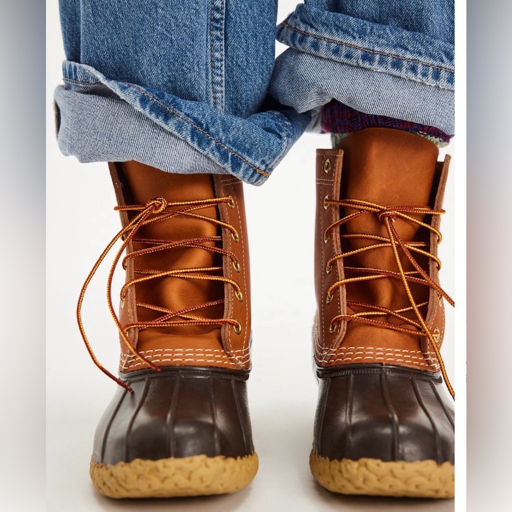 LL Bean 8" lace up boot